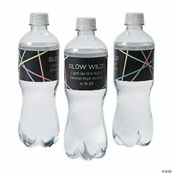 Wholesale 😍 Personalized Glow Water Bottle Labels - 50 Pc. 💯