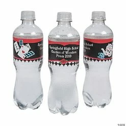 Cheap ❤️ Personalized Garden of Wonders Water Bottle Labels - 50 Pc. 🥰