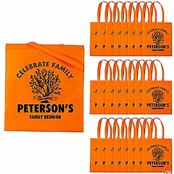 Best reviews of ✨ 15" x 17" Personalized Large Orange Family Tree Nonwoven Tote Bags - 24 Pc. ⭐ 1 Best reviews of ✨ 15" x 17" Personalized Large Orange Family Tree Nonwoven Tote Bags - 24 Pc. ⭐