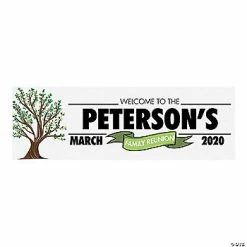 Coupon 🌟 Family Reunion Party Custom Banner - Small ✨