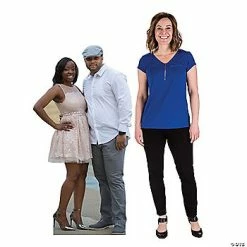 Best reviews of ⭐ 5 Ft. Custom Photo 2-Person Cardboard Stand-Up 👏