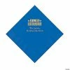 Best deal 🔔 Cobalt Blue Family Reunion Personalized Napkins with Gold Foil - 50 Pc. Luncheon ❤️
