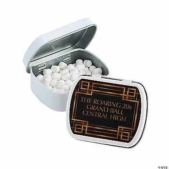 Best Pirce 👍 Personalized Roaring 20s Mint Tins - 24 Pc. 💯 1 Best Pirce 👍 Personalized Roaring 20s Mint Tins - 24 Pc. 💯