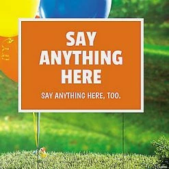 Top 10 🌟 Personalized Say Anything Yard Sign 🔥
