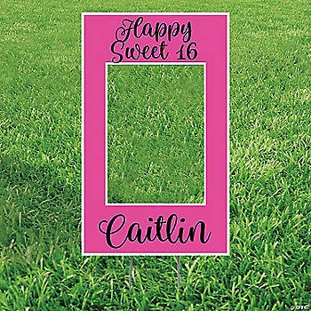 Best Pirce 😍 Personalized Photo Booth Frame Yard Sign 🔥 1 Best Pirce 😍 Personalized Photo Booth Frame Yard Sign 🔥