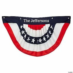 New ⭐ Personalized Traditional Patriotic Bunting 🔔