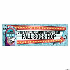 Budget 👍 50s Diner/Sock Hop Custom Banner - Small ✔️