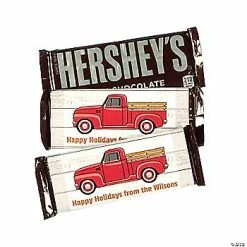 Best deal 🤩 Personalized Vintage Truck 🍬 Candy Bar Labels - 12 Pc. ⭐