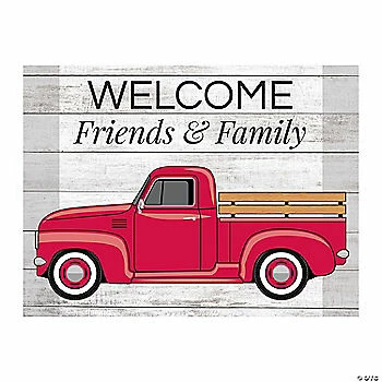 Hot Sale 🛒 Personalized Vintage Truck Welcome Sign 😍 1 Hot Sale 🛒 Personalized Vintage Truck Welcome Sign 😍