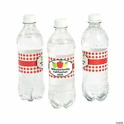 Flash Sale 🧨 Personalized Apple Orchard Water Bottle Labels - 50 Pc. 🎉