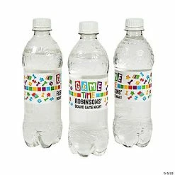 Flash Sale 🌟 Personalized Game Night Water Bottle Labels - 25 Pc. 😍