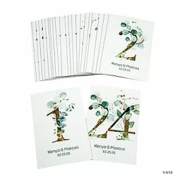 Buy 👍 Personalized Eucalyptus Table Numbers 1-24 😍