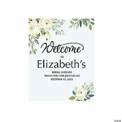 Best Pirce 🔔 Personalized Floral Sign ✨