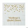 Discount 🛒 Personalized Confetti Dots Paper Luncheon Napkins - 50 Pc. 💯