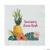 Hot Sale ✔️ Personalized Pineapple Luau Paper Luncheon Napkins - 50 Pc. 🌟