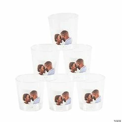 Cheapest ✨ Custom Photo Mini Shot Glasses - 50 Pc. 👏
