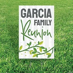 Best Sale 👍 Personalized Family Reunion Yard Sign 🧨