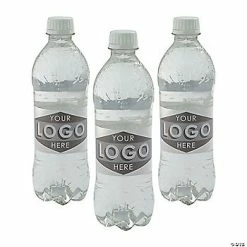 Coupon 👏 Custom Full-Color Logo Water Bottle Labels - 50 Pc. ✔️