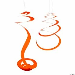 Hot Sale 🔔 Solid Color Hanging Swirl Decorations - 12 Pc. 🥰