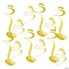 Brand new 👏 Solid Color Hanging Swirl Decorations - 12 Pc. 😀