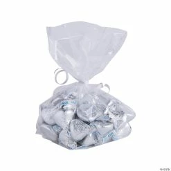 Best Sale 😉 3" x 8" Small Clear Cellophane Treat Bags - 50 Pc. 🎉