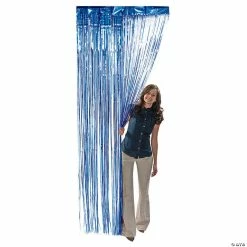 New 🌟 Metallic Fringe Door Curtains 👏