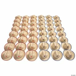Cheap Reunion Party Supplies Shop 10 Best reviews of ๐ Bulk Adultโs Cowboy Hats with Star - 48 Pc. ๐ฏ