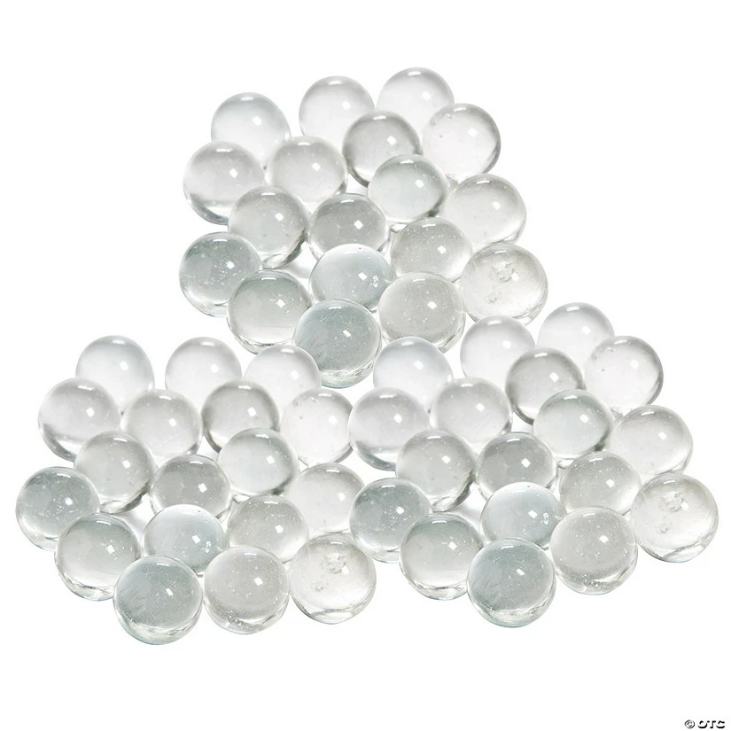 Coupon ✔️ Bulk Clear Glass Marbles - Approx. 261 Pc. ⭐ 1 Coupon ✔️ Bulk Clear Glass Marbles - Approx. 261 Pc. ⭐