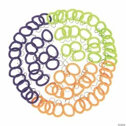 Best Pirce 💯 Bulk Neon Coil Keychains - 72 Pc. 🤩