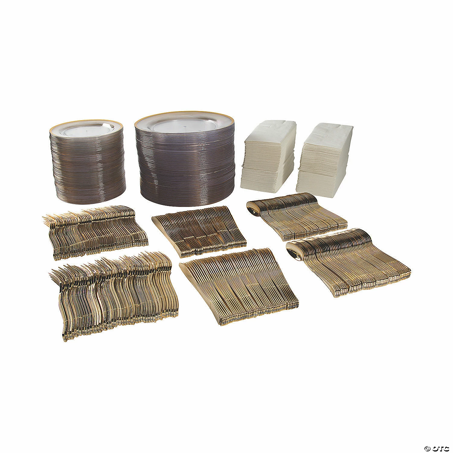 Hot Sale ๐ Bulk Premium Plastic Tableware Kits for 96 Guests โญ 1 Hot Sale ๐ Bulk Premium Plastic Tableware Kits for 96 Guests โญ