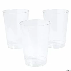 Best Sale 😀 Clear Plastic Tumblers - 50 Ct. 👍