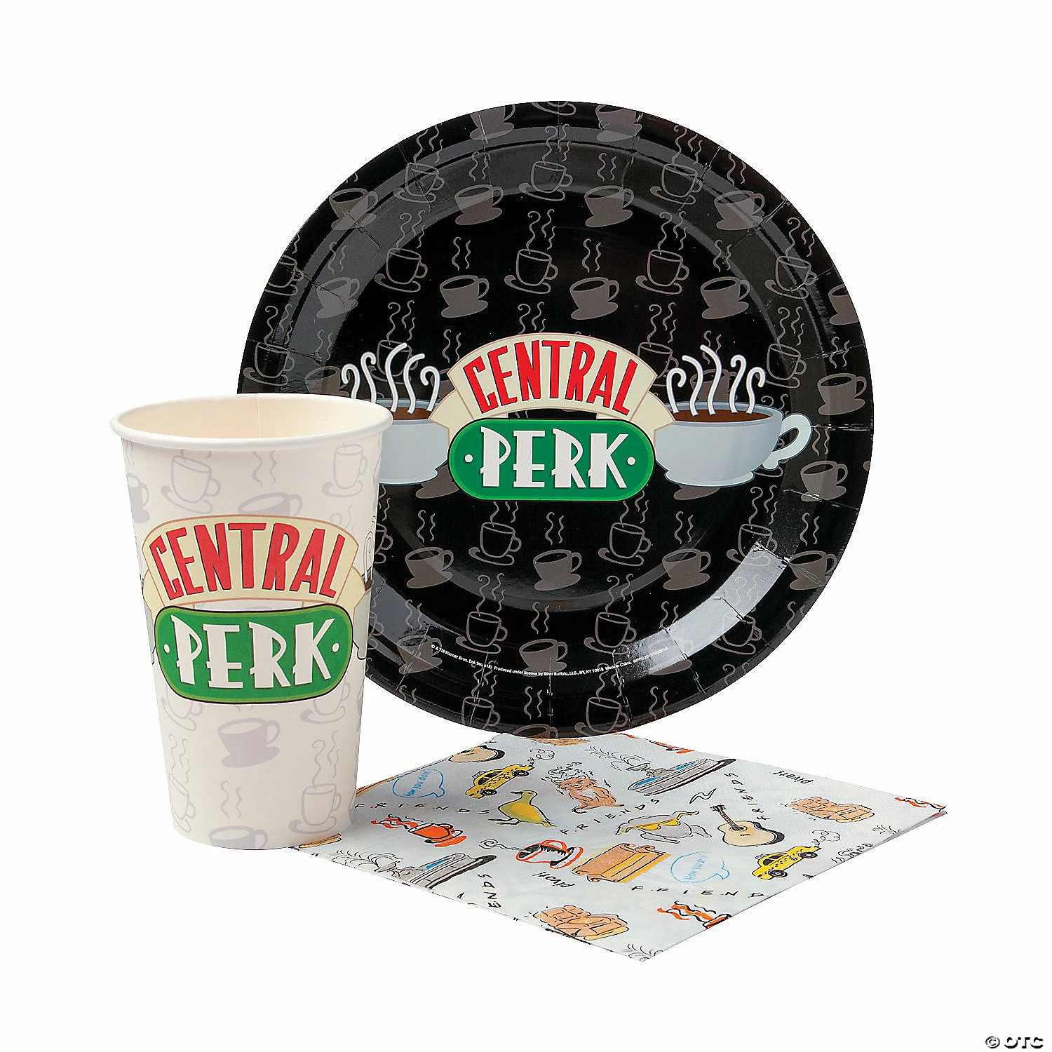 Best Pirce š„° FRIENDS⢠Central Perk Party Tableware Kit for 20 ā 1 Best Pirce š„° FRIENDS⢠Central Perk Party Tableware Kit for 20 ā