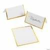 Cheapest 🤩 Gold Foil Trim Place Cards ⭐