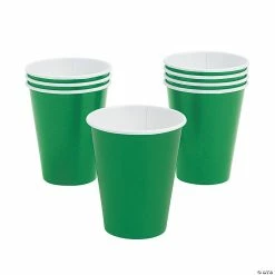 New 🤩 Solid Color Paper Cups - 24 Ct. 🧨