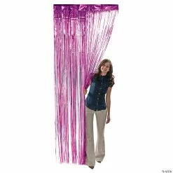 Coupon ❤️ Metallic Fringe Door Curtains 😀