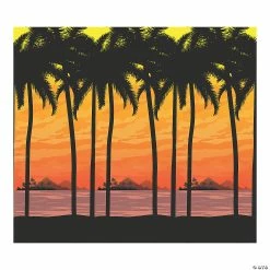 Outlet โ๏ธ Island Luau Sunset Scene Setter - 2 Pc. ๐
