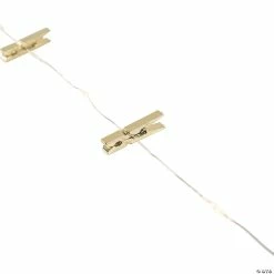 Budget 👏 LED Gold Photo Clip String Lights ✔️ -Cheap Reunion Party Supplies Shop led gold photo clip string lights13948161 a02