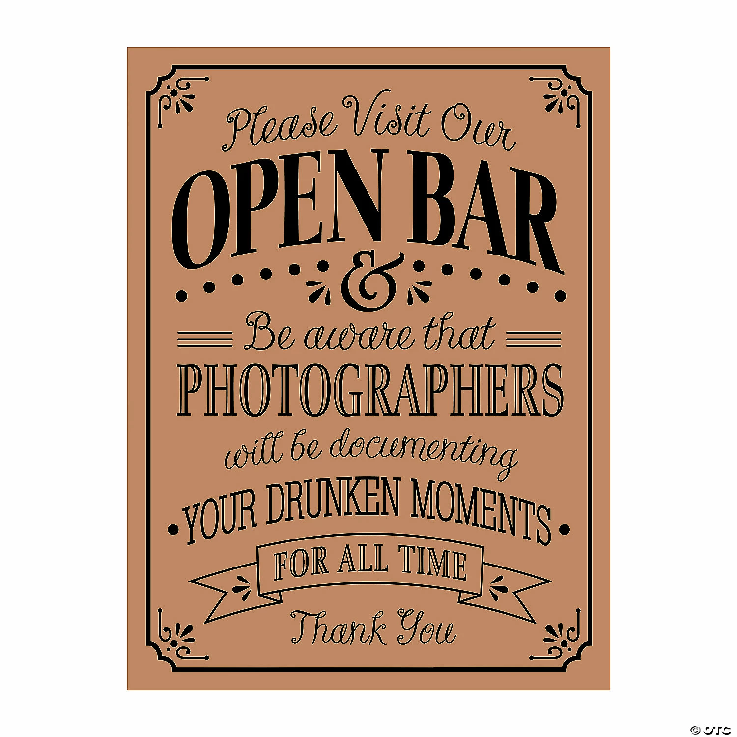 Coupon 🛒 Open Bar Wedding Sign 🛒 1 Coupon 🛒 Open Bar Wedding Sign 🛒