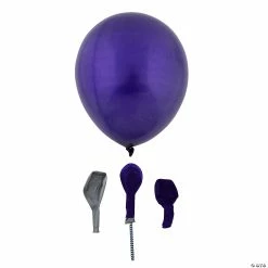 Discount ✔️ Chrome Custom Color Double Stuffed 11" Latex Balloons - Makes 24 😀