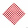 Best Pirce 🔔 Red Gingham Luncheon Napkins - 48 Pc. ⌛