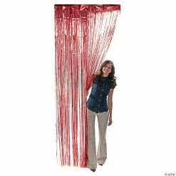 Buy ✔️ Metallic Fringe Door Curtains 🎉