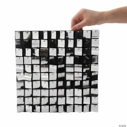 Buy 😉 Silver Sequin Shimmer Wall Panels - 4 Pc. 🥰