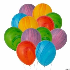 Wholesale 😍 Super Agate Rainbow 11" Latex Balloon Assortment - 100 Pc. 🎉