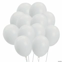 Hot Sale 🎉 White 11" Latex Balloons - 12 Pc. ⭐