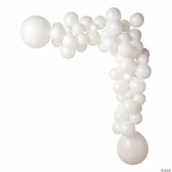 Outlet ⭐ White Latex Balloon 50-Ft. Garland Kit - 210 Pc. 😍